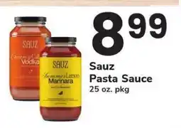 Safeway Sauz Pasta Sauce offer