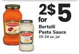 Safeway Bertolli Pasta Sauce offer