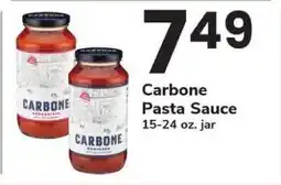 Safeway Carbone Pasta Sauce offer