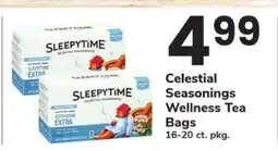 Safeway Celestial Seasonings Wellness Tea Bags offer