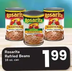 Safeway Rosarita Refried Beans offer