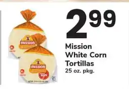 Safeway Mission White Corn Tortillas offer