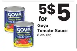 Safeway Goya Tomato Sauce offer
