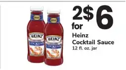 Safeway Heinz Cocktail Sauce offer