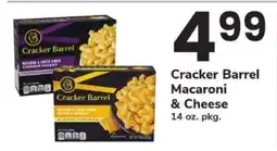 Safeway Cracker Barrel Macaroni & Cheese offer