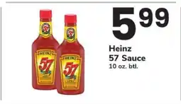 Safeway Heinz 57 Sauce offer
