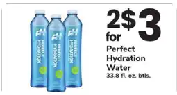 Safeway Perfect Hydration Water offer