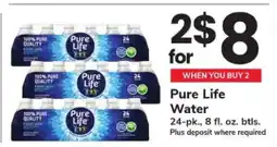 Safeway Pure Life Water offer