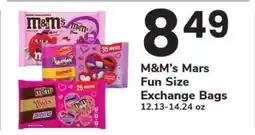 Safeway M&M's Mars Fun Size Exchange Bags offer