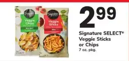 Safeway Signature SELECT Veggie Sticks or Chips offer