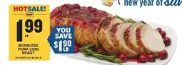 Food Lion Boneless Pork Loin Roast offer