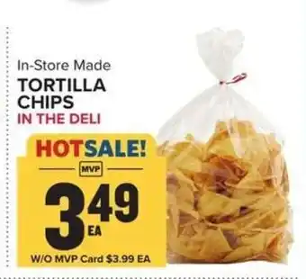 Food Lion Tortilla Chips offer