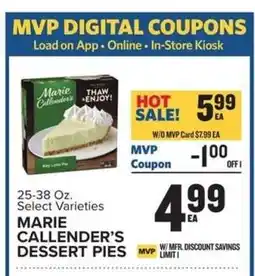Food Lion MARIE CALLENDER'S DESSERT PIES offer