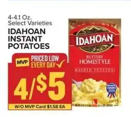 Food Lion Idahoan Instant Potatoes offer