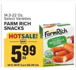 Food Lion Farm Rich Snacks offer