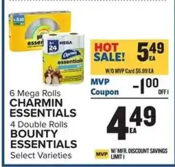 Food Lion Charmin Essentials & Bounty Essentials offer