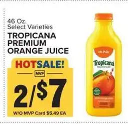 Food Lion Tropicana Premium Orange Juice offer