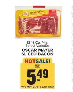 Food Lion Oscar Mayer Sliced Bacon offer