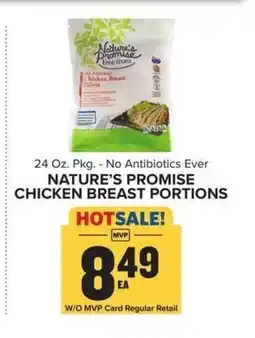 Food Lion Nature's Promise Chicken Breast Portions offer