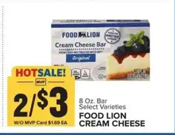 Food Lion Food Lion Cream Cheese offer