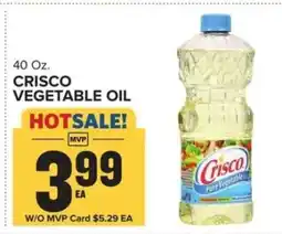 Food Lion Crisco Vegetable Oil offer