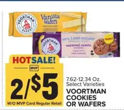 Food Lion Voortman Cookies or Wafers offer