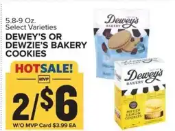 Food Lion DEWEY'S OR DEWZIE'S BAKERY COOKIES offer
