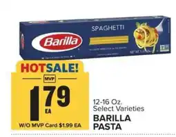 Food Lion Barilla Pasta offer