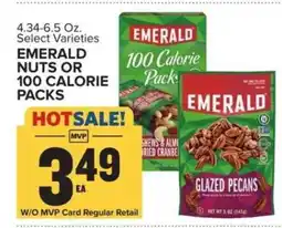 Food Lion Emerald Nuts or 100 Calorie Packs offer