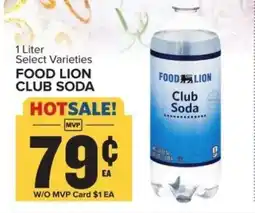 Food Lion FOOD LION CLUB SODA offer