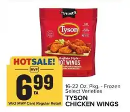 Food Lion Tyson Chicken Wings offer