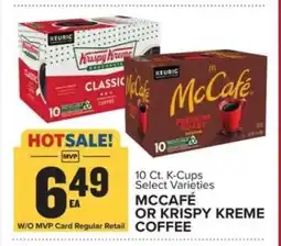 Food Lion MCCAFÉ OR KRISPY KREME COFFEE offer