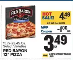 Food Lion Red Baron 12 Pizza offer