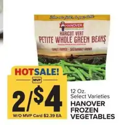 Food Lion HANOVER FROZEN VEGETABLES offer