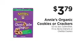 ShopRite Annie’s Organic Cookies or Crackers offer
