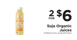 ShopRite Suja Organic Juices offer