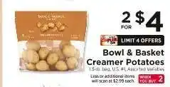ShopRite Bowl & Basket Creamer Potatoes offer