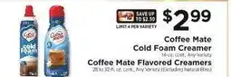 ShopRite Coffee mate Cold Foam Creamer offer
