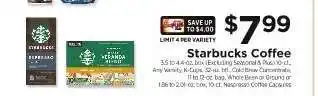 ShopRite Starbucks Coffee offer