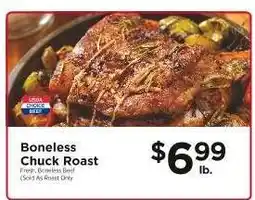 ShopRite Boneless Chuck Roast offer