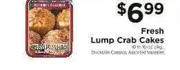 ShopRite Fresh Lump Crab Cakes offer