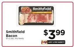 ShopRite Smithfield Bacon offer