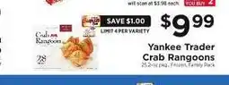 ShopRite Yankee Trader Crab Rangoons offer