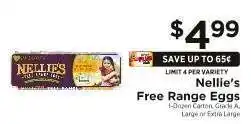 ShopRite Nellie’s Free Range Eggs offer