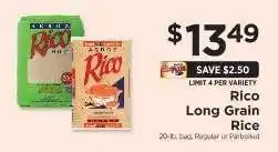 ShopRite Rico Long Grain Rice offer