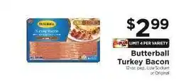 ShopRite Butterball Turkey Bacon offer