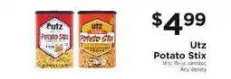 ShopRite Utz Potato Stix offer