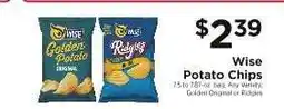 ShopRite Wise Potato Chips offer