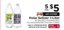ShopRite Polar Seltzer 1-Liter offer