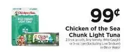ShopRite Chicken Of The Sea Chunk Light Tuna offer
